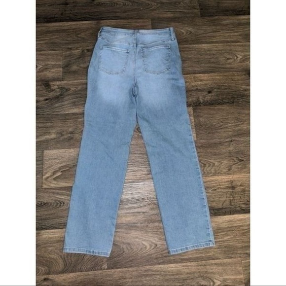 Nine West Light Blue Denim Pants slim straight jeans - Picture 2 of 7